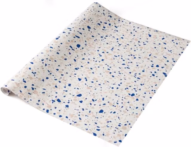 D-C-Fix Terrazzo Blue Multicolour Self Adhesive Vinyl Wrap Film, W: 67.5 cm x H: 100 cm