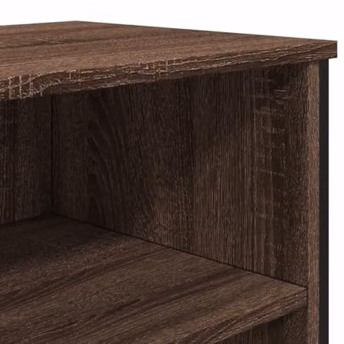 vidaXL Modern Sideboard in Brown, W/D/H: 101 x 35.5 x 74.5 cm – 4