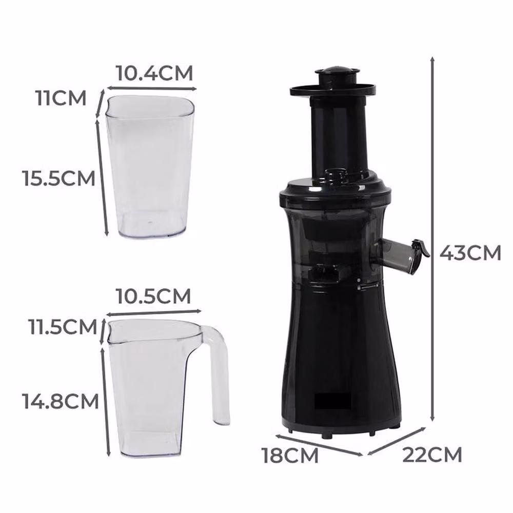 Kelvenix Taylor & Brown Slow Masticating Juicer Extractor in Black – 2