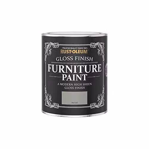 Rust-Oleum Gloss Furniture and Skirting Board Paint, Tea Leaf Green, 750ml – 2