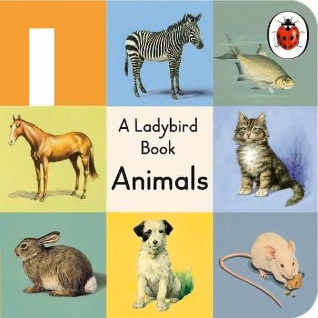 Ladybird Buggy Book Animals Board Book, Multicolour