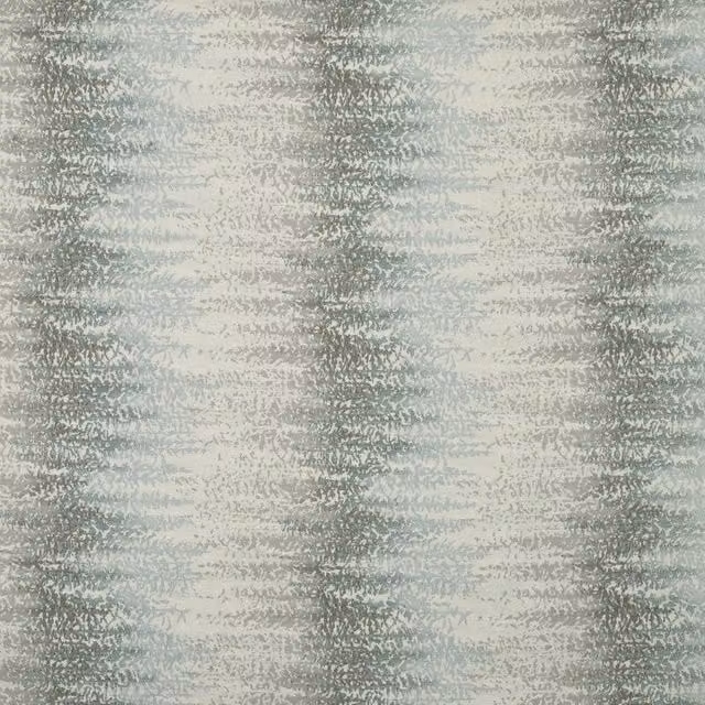 Terrys Byron Fabric Graphic Panel in Duck-Egg Blue, Silver and Grey