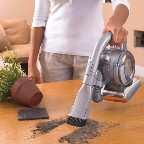 BLACK+DECKER Flexi 18V Handheld Vacuum Cleaner PD1820L-GB, Black and Grey, Rechargeable with Charging Station – 3