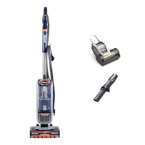 Shark Corded Upright Pet Model Vacuum Cleaner, 750W, Blue and Orange – 1