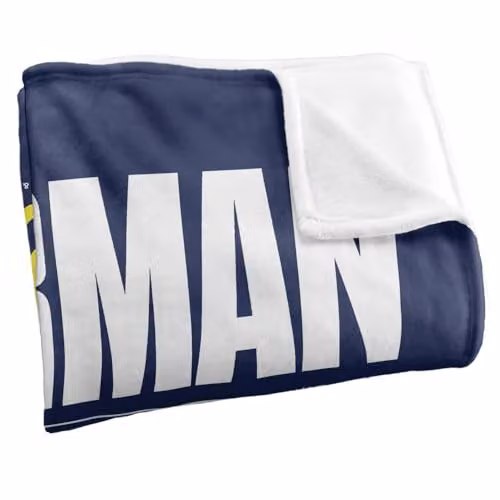 Warner Bros. Superman 2025 New Logo Flight Super Soft Fleece Throw Blanket, Multicolour, W: 152 cm, D: 127 cm – 2