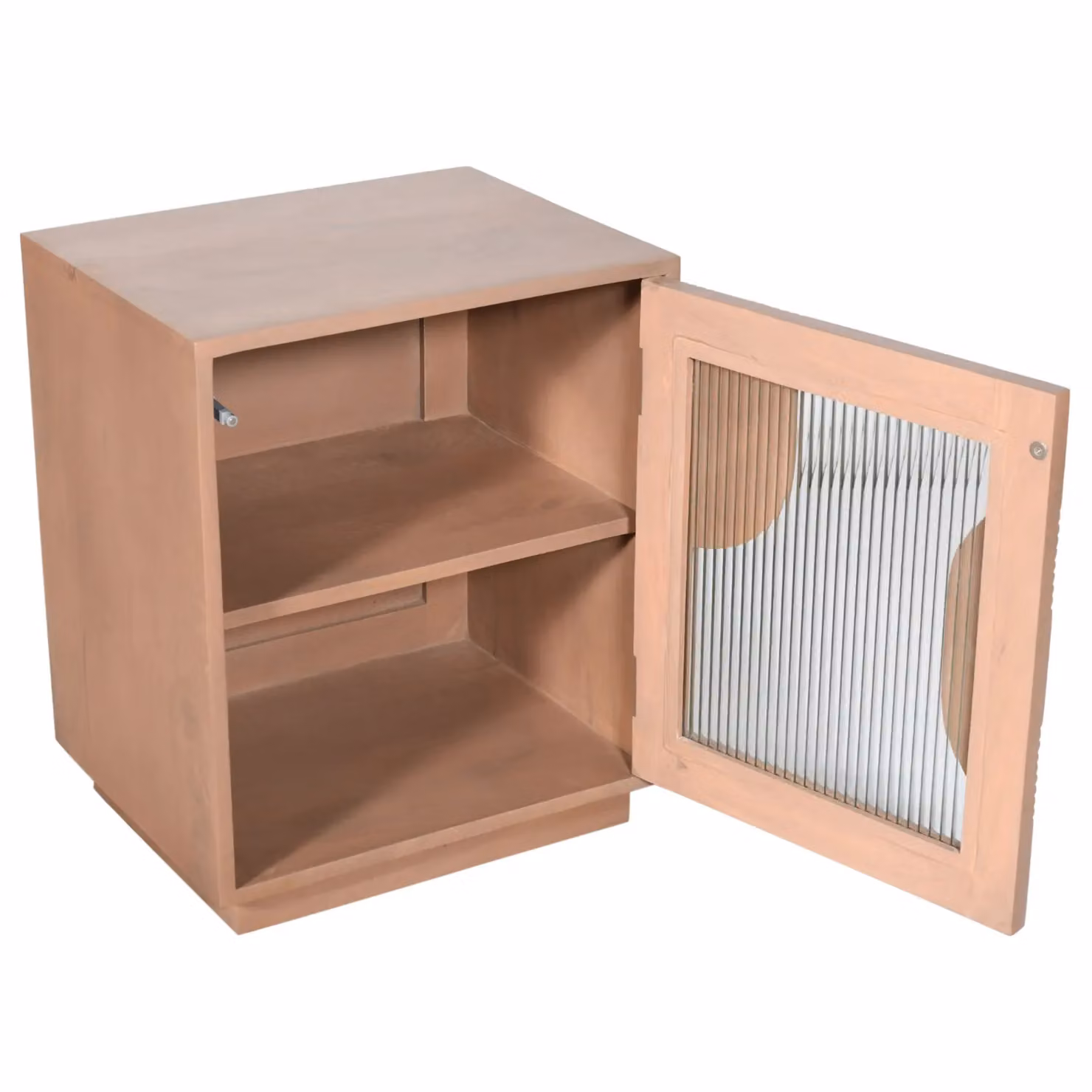 IH Design Jodhpur Modern Mango Wood Bedside Table in Brown – 3