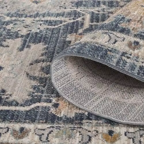 Desire Rugs Maia Non-Slip Washable Soft Oriental Runner Rug, Blue, W: 60 cm, L: 220 cm – 2