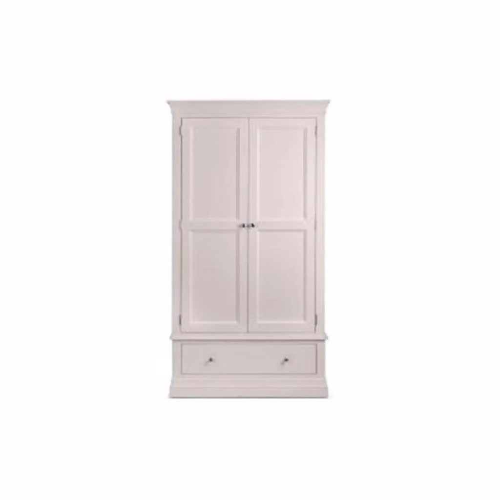 Ashfield Grey 2 Door and 1 Drawer Wardrobe with Hanging Rod – 2