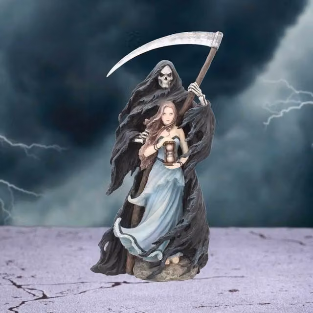 Nemesis Now Summon The Reaper Gothic Figurine by Anne Stokes, Multicolour, Height: 30 cm