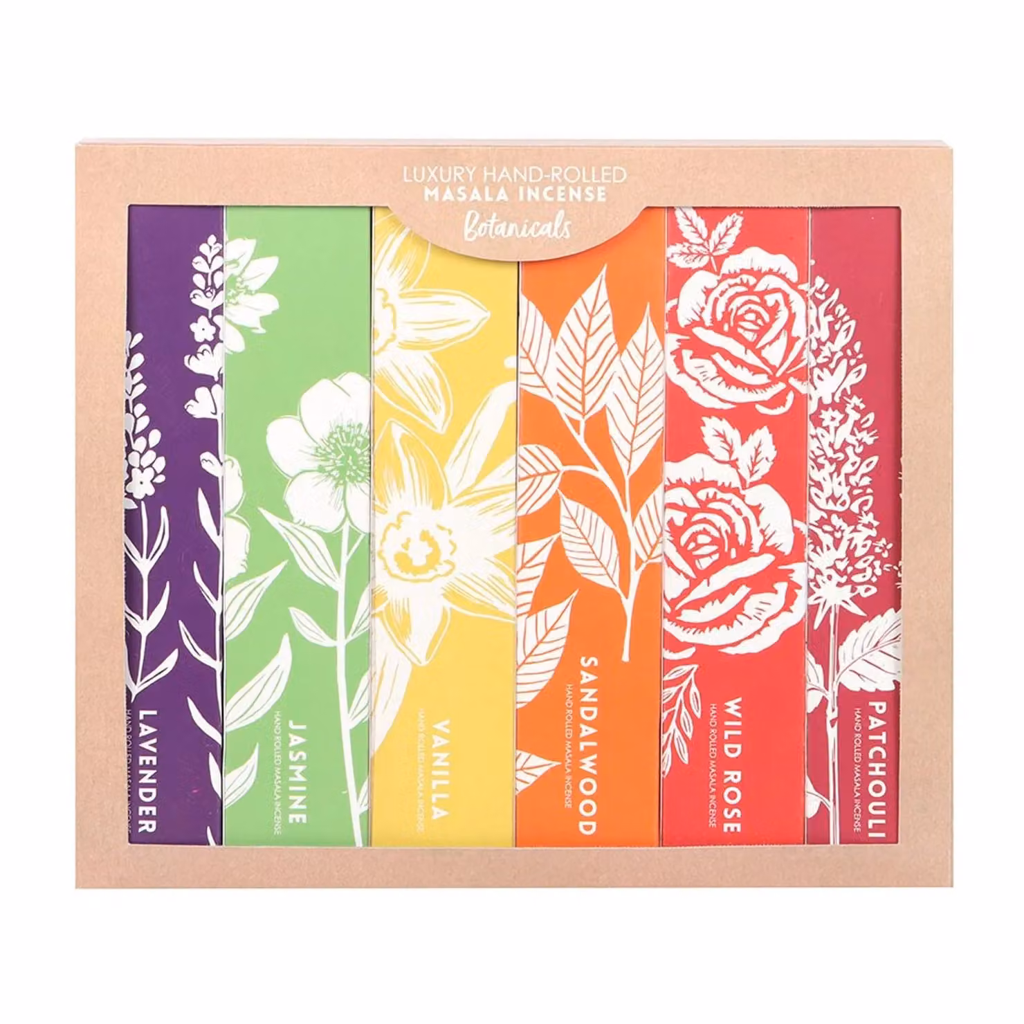 Something Different Aromatic Botanical Masala Incense Sticks, Pack of 6, Multicolour – 2