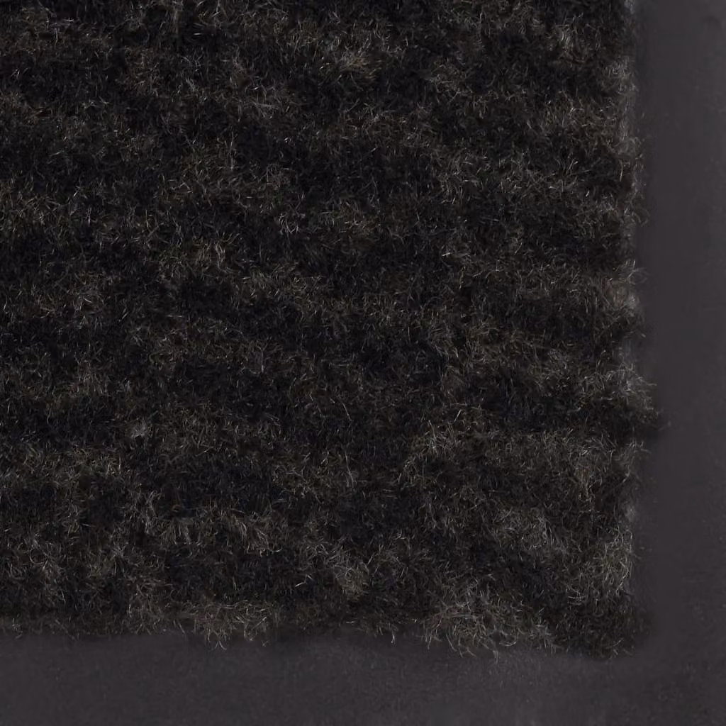 Berkfield Home Rectangular Tufted Dust Control Mat, Black, W: 120 cm, D: 150 cm – 3
