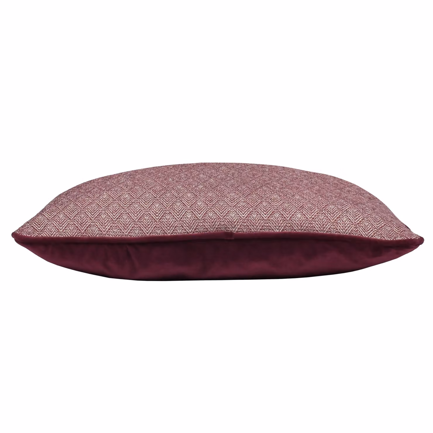 Paoletti Blenheim Geometric Square Cushion in Purple and Pink, W/D/H: 45 x 45 x 45 cm – 2