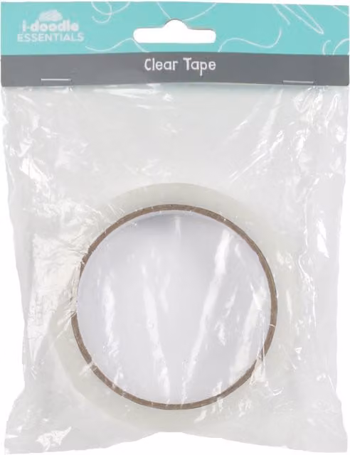 idoodle Essentials Transparent Clear Film Tape