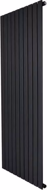Monstershop Flat Single Column Steel Radiator, Black, H x W: 160 x 70 cm