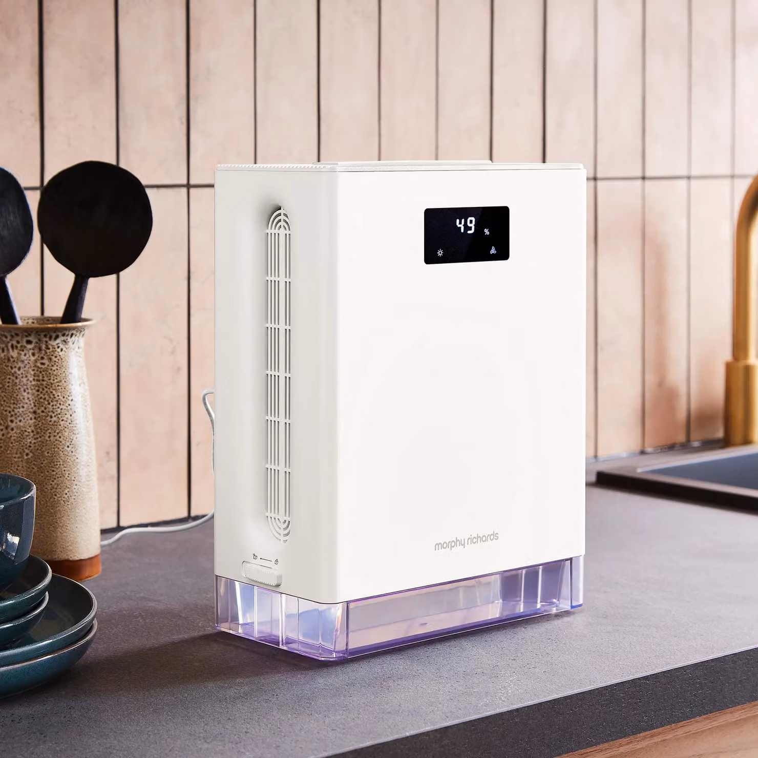 Morphy Richards PureFresh 3L Dehumidifier in White – 3