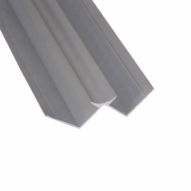 Wetwall Aluminium Internal Corner Trim for 10mm Laminate Wall Panels, Silver, Length: 2420 mm