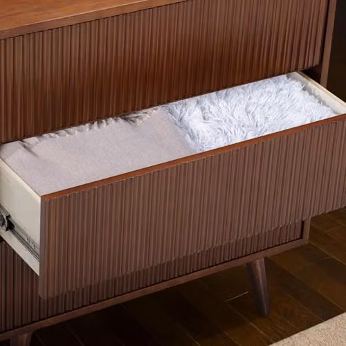 Teamson Home Tremolo 3 Drawer Bedroom Dresser in Brown – 7