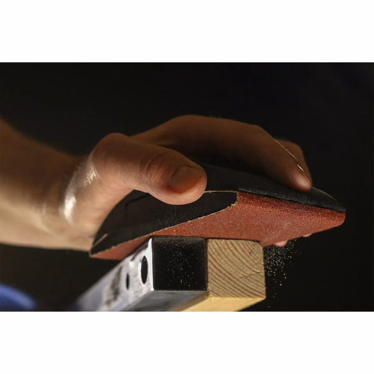 Loops 25 Pack Aluminium Oxide 40 Grit Abrasive Sanding Paper for Wood, Metal and Paint, W: 23 cm x D: 23 cm – 2