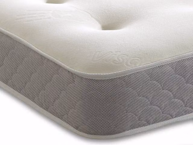 Shire Beds Manhattan Hybrid Memory Foam Mattress in a Box, White, 4ft6 Double