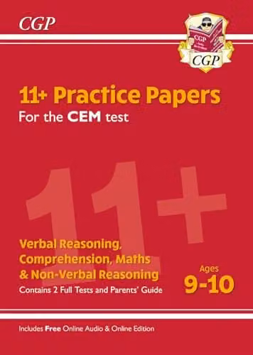 CGP 11+ CEM Practice Papers for Ages 9-10 with Parents' Guide and Online Edition – 1