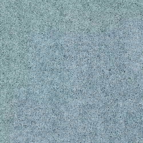 My Mat Blue Denim Non-Slip Washable Shaggy Pile Runner, W/D/H: 67 x 200 cm – 2
