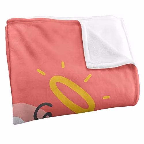 Bcreative David Olenick Divine Instavention Silky Touch Super Soft Fleece Throw Blanket in White, W/D/H: 152 x 127 cm – 2