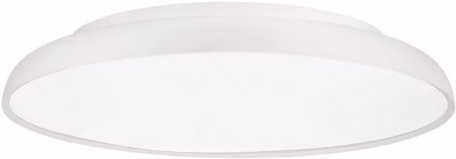 Netlighting Linus Round LED Ceiling Light, White, 45 cm, Dimmable, 40W, 2541lm