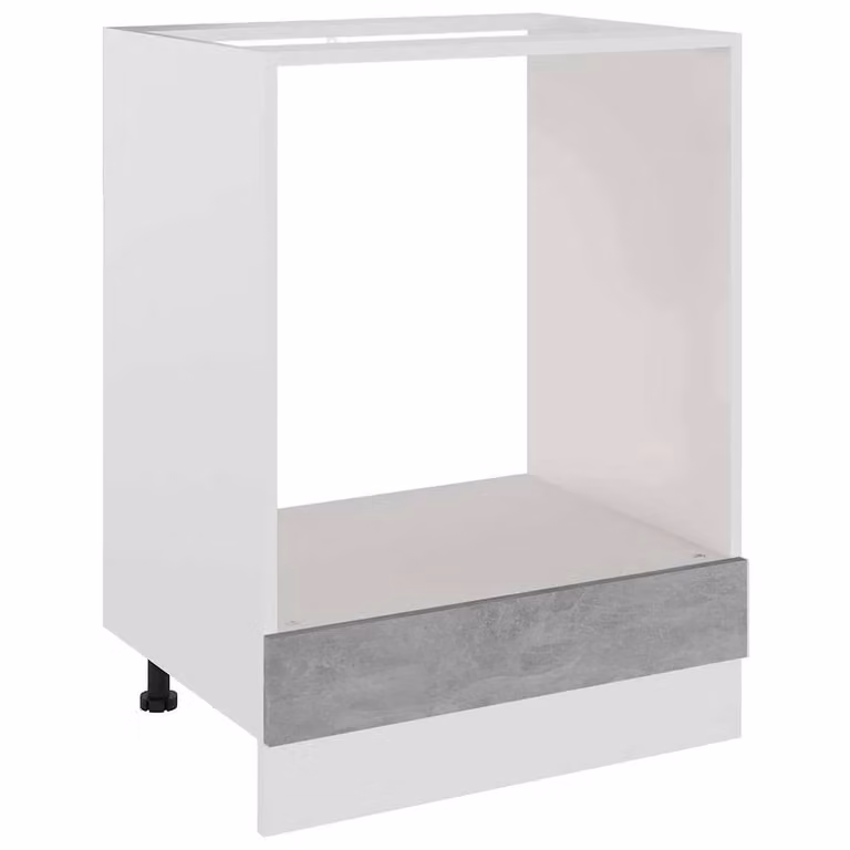 Berkfield Home Grey Appliance Housing Unit W/D/H: 60 x 46 x 81.5 cm