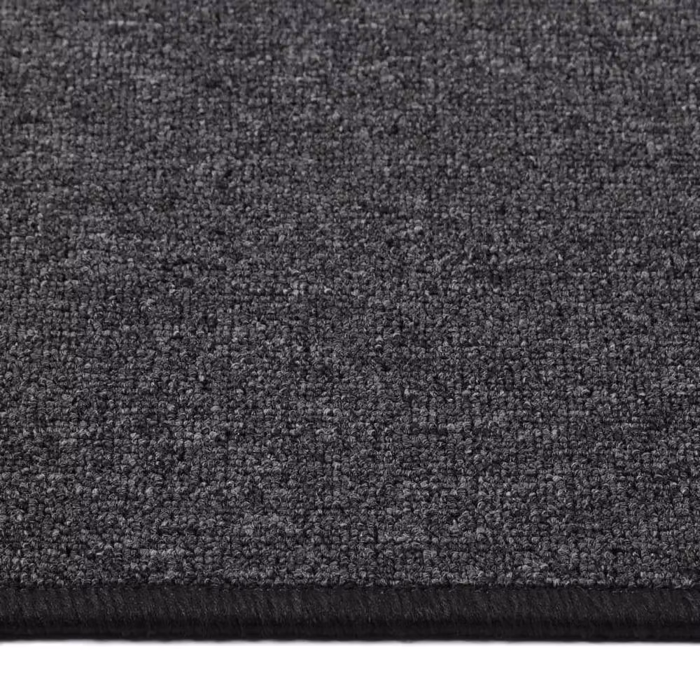 Berkfield Home Elegant Carpet Runner in Anthracite, W: 50 cm, L: 250 cm – 2