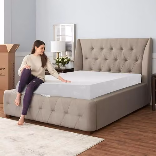 DS Living Pureflex Orthopaedic Memory Foam Childrens Mattress, White, W/D/H: 90 x 190 x 15.24 cm – 5