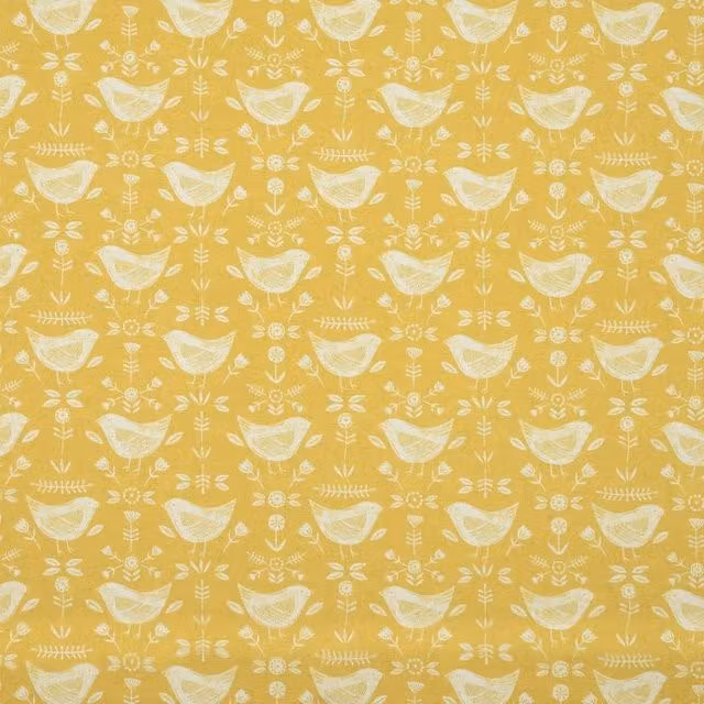 Terrys Narvik Fabric Ochre Yellow