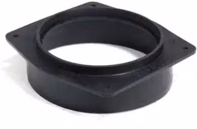 Polycon Lite Aqua Channel Drain with 110mm Outlet in Black