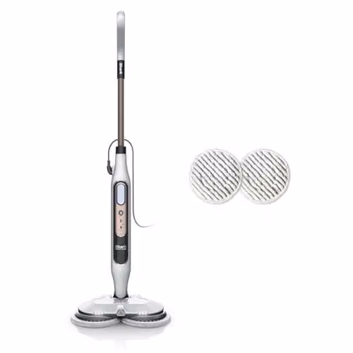 Shark Steam and Scrub Automatic Steam Mop with Steam Blaster S8201UK in White and Grey