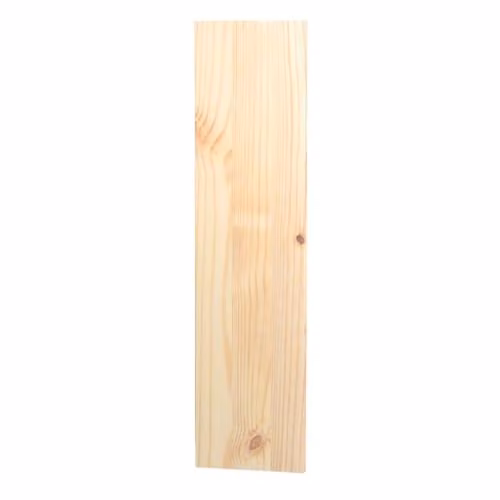 Core Products Unfinished Solid Pine Shelf Board, Beige, W: 80 cm, D: 40 cm, H: 2 cm – 1