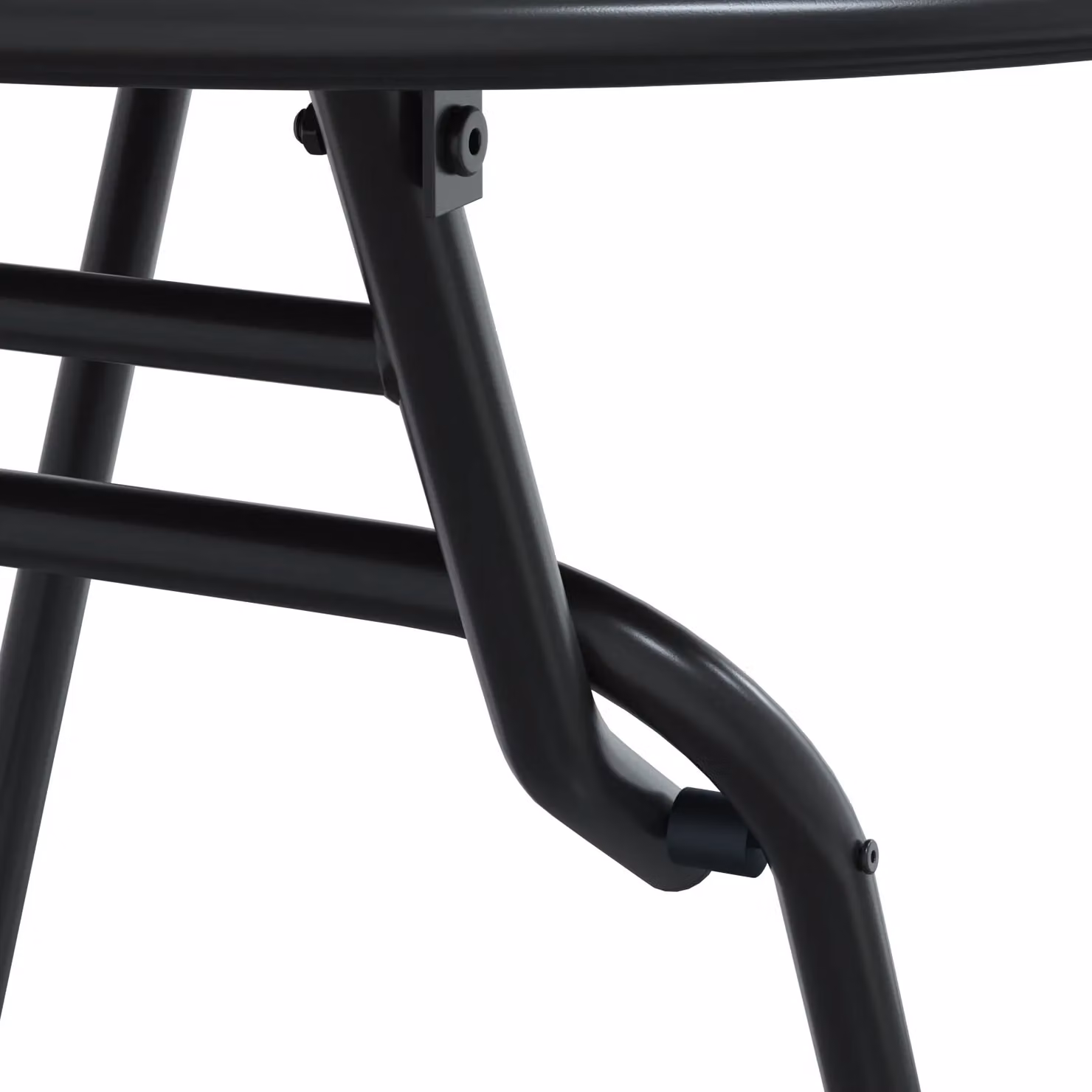 Berkfield Home 3 Piece Folding Bistro Set in Anthracite Matt Metal – 4