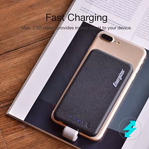 Energizer 4000mAh Pocket Power Bank with Micro USB, Black – 4