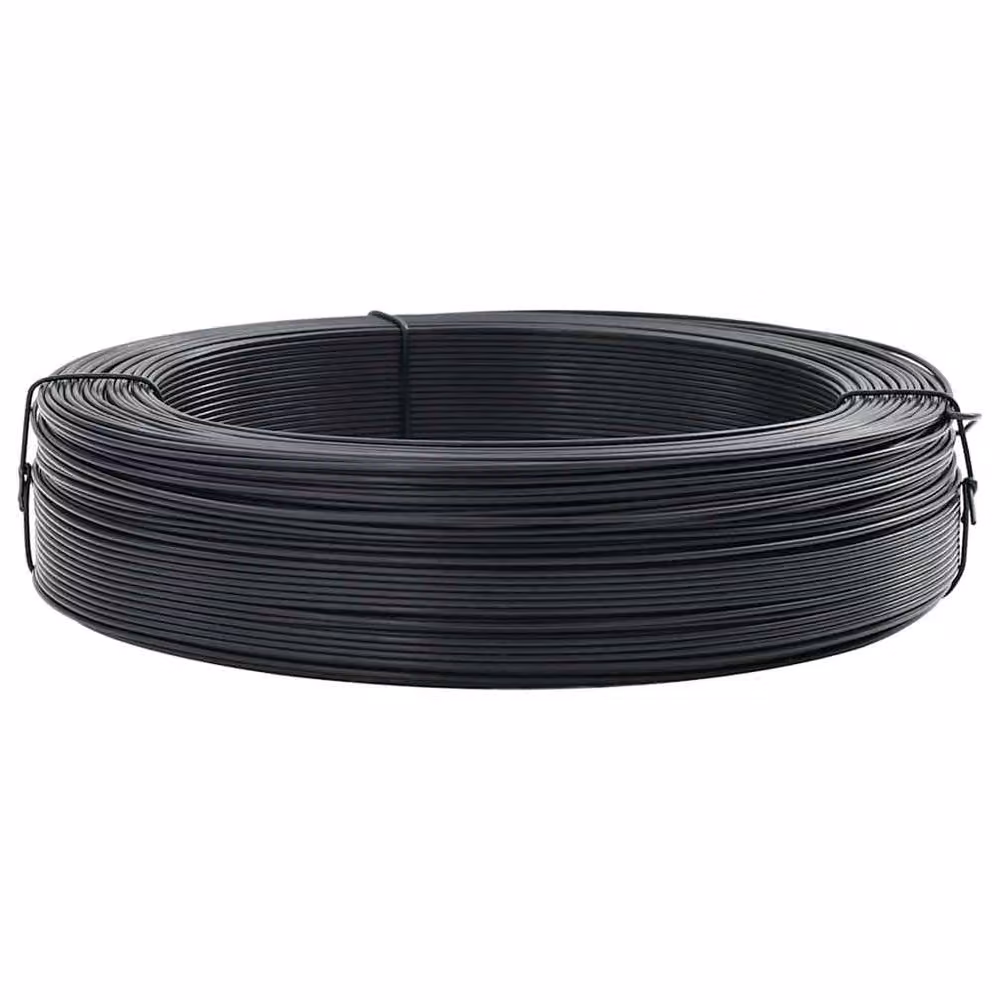 Berkfield Home Anthracite Black Plastic Coated Steel Fence Binding Wire 250 m (2.3/3.8 mm) – 3