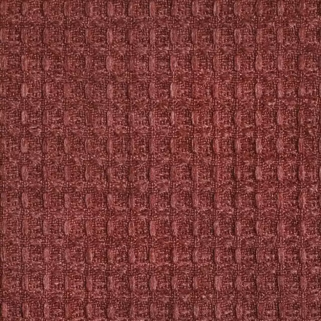 Linda Barker Luxury Waffle Fabric Panel in Red