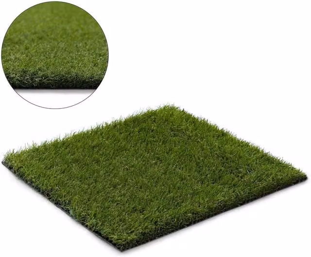 RugsX Woodland Artificial Grass Rug in Green, W/D: 200 x 300 cm