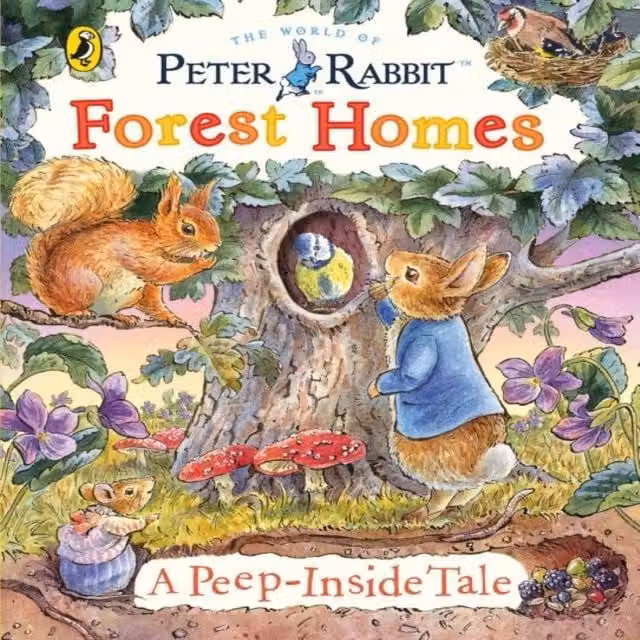 Beatrix Potter Peter Rabbit Forest Homes A Peep-Inside Tale Multicolour Board Book