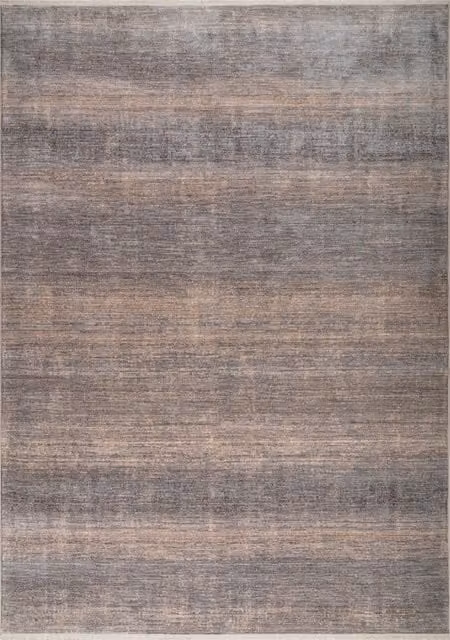 London Rug Company Jodie Luxury Abstract Low Pile Rug in Brown, W: 160 cm, L: 230 cm – 1