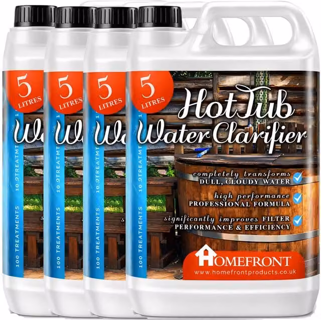 Homefront Hot Tub, Spa and Jacuzzi Water Clarifier, 20 l