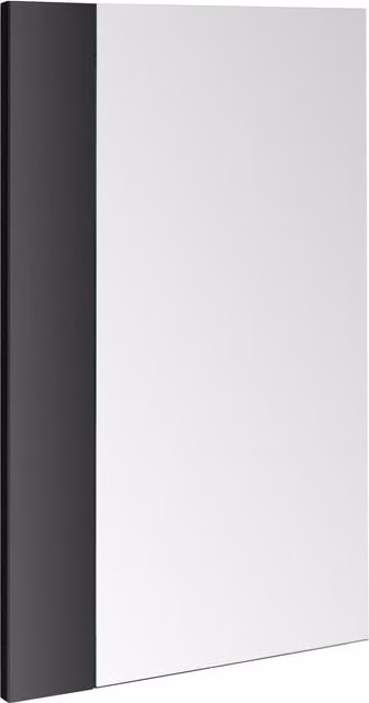 MH London Eric Classic Rectangular Wall Accent Mirror - Black