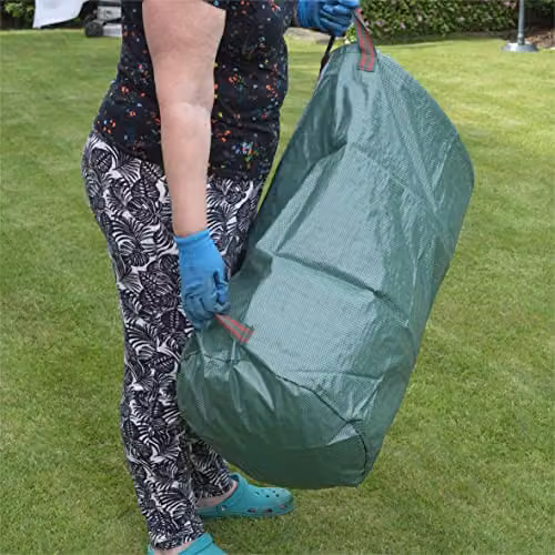 St Helens Home & Garden Heavy Duty Garden Waste Bags, Green, Pack of 3 – 3