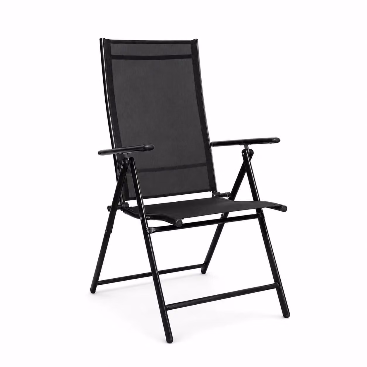 Samuel Alexander Multi Position Reclining Folding Garden Chair in Black – 7
