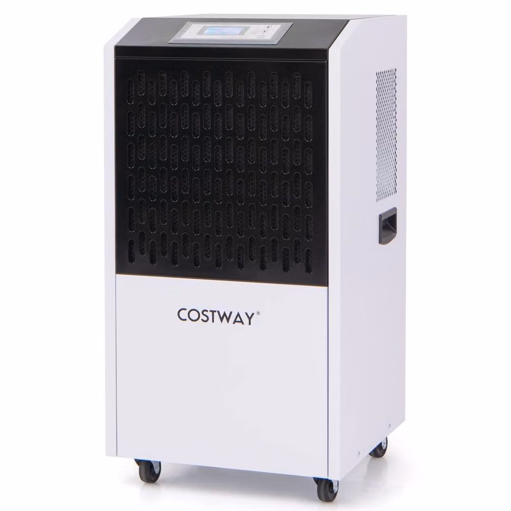 Costway 120L Commercial Dehumidifier in White – 3