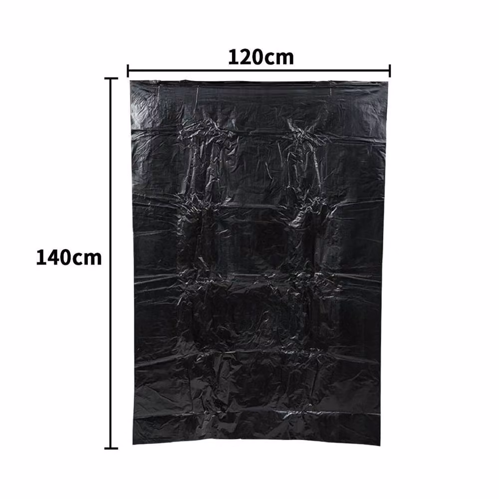 EONLION 50 Pack Strong 240L Black Wheelie Bin Bags, 100 cm – 2