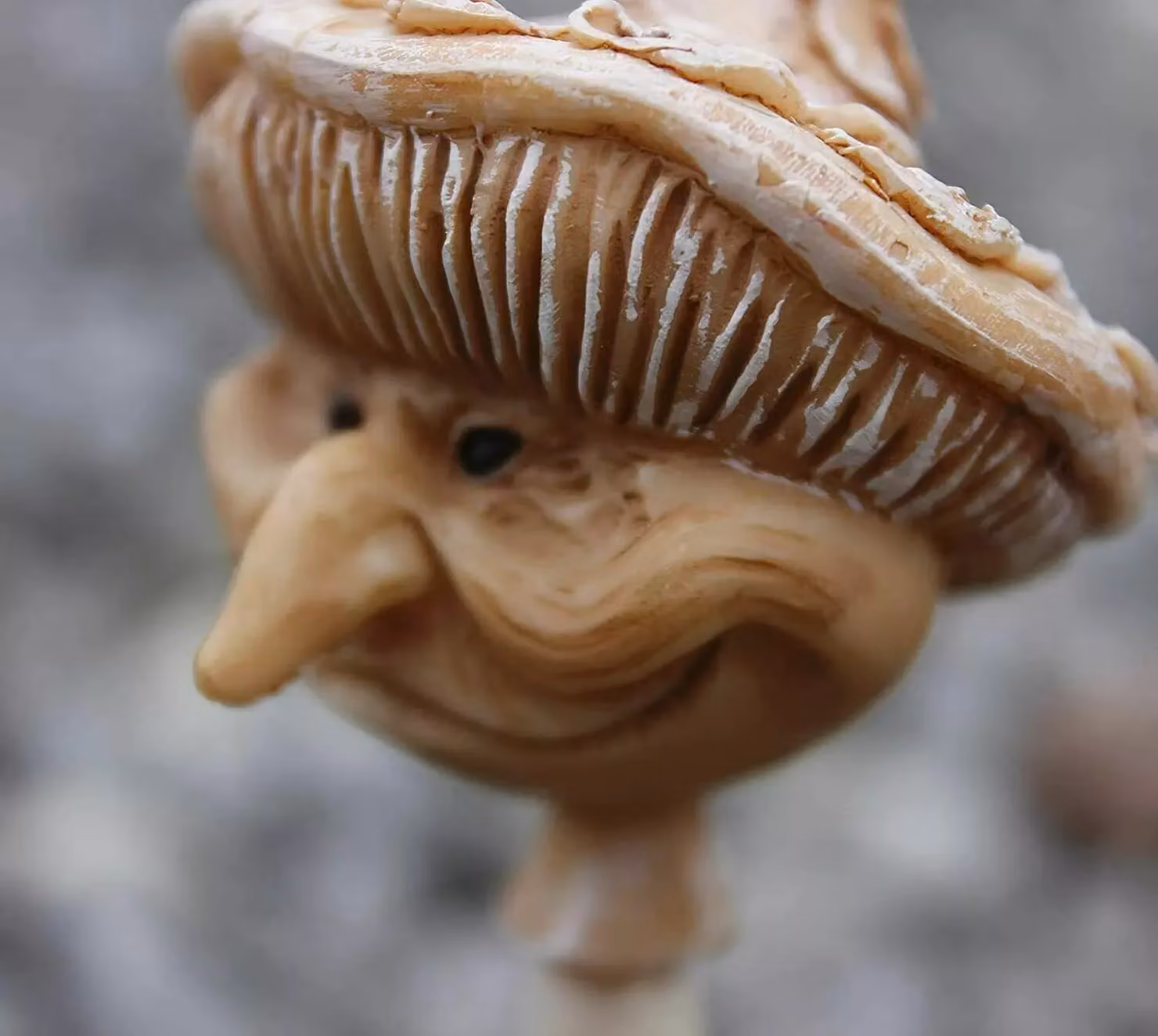 Marco Paul Pack of 3 Multicolour Novelty Resin Miniature Mushroom Garden Ornaments – 2