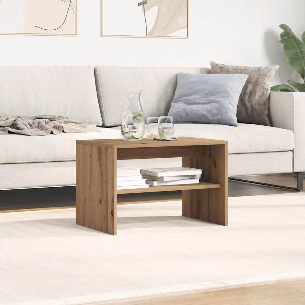 Berkfield Home Artisan Oak TV Cabinet in Brown, W/D/H: 60 x 40 x 40 cm – 3