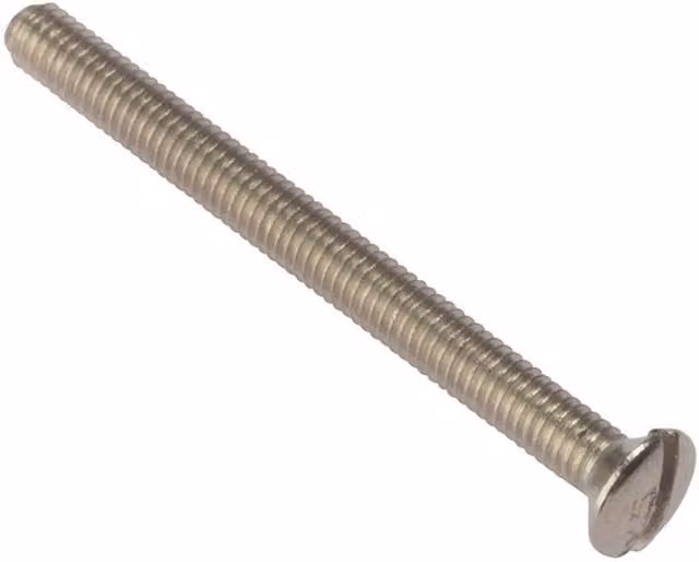 Forgefix Slotted Dome Socket Screws in Stainless Steel, Multi Colour